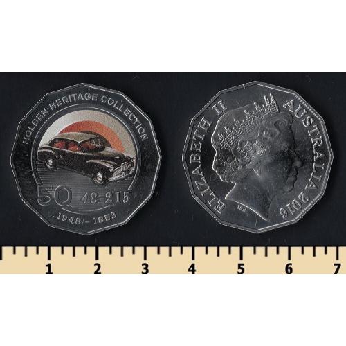 Австралия 50 центов 2016