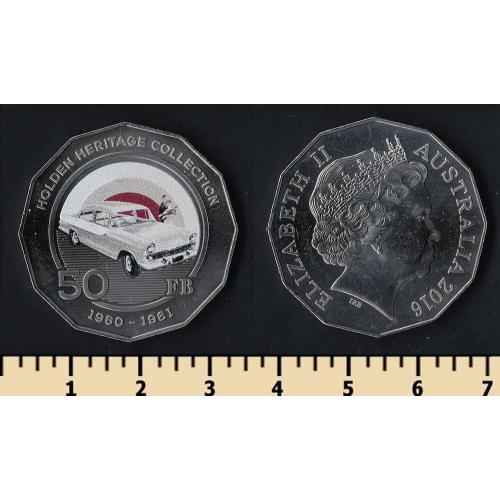 Австралия 50 центов 2016