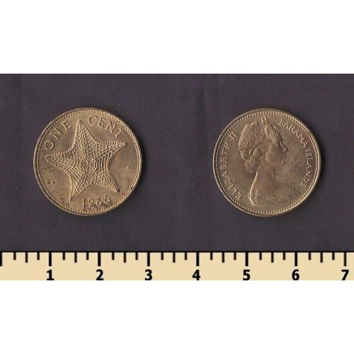 Багамские острова 1 цент 1966