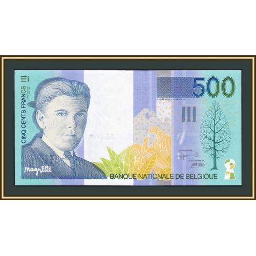 Бельгия 500 франков 1998 P-149 UNC