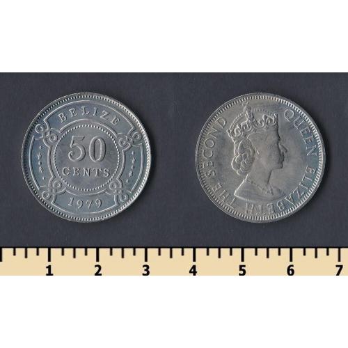 Белиз 50 центов 1979