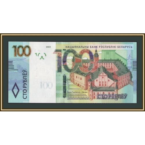 Белоруссия (Беларусь) 100 рублей 2022 P-41 (41b) UNC