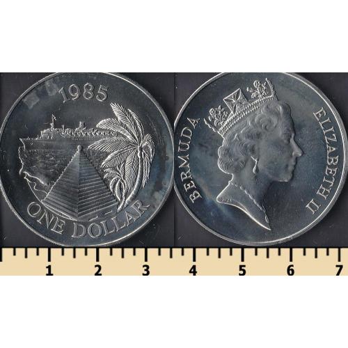 Бермуды 1 доллар 1985
