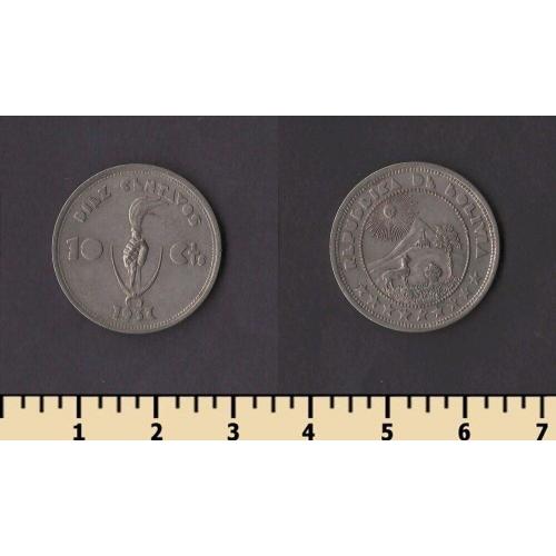 Боливия 10 сентаво 1937