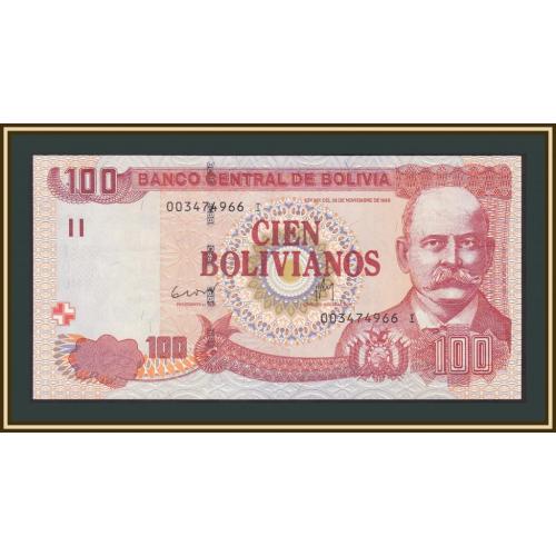 Боливия 100 боливиано 2011 P-241 UNC