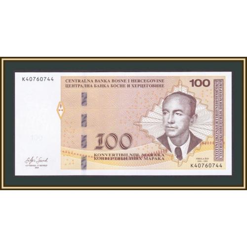 Босния и Герцеговина 100 марок 2024 P-79 (79d) UNC