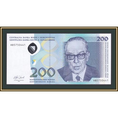 Босния и Герцеговина 200 марок 2022 P-71 (71b) UNC