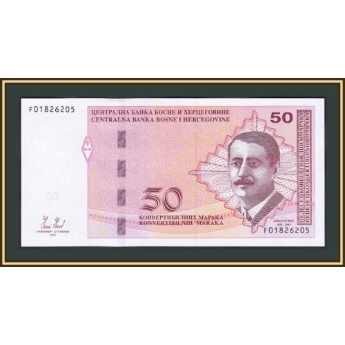 Босния и Герцеговина 50 марок 2012 P-85 (85a) UNC
