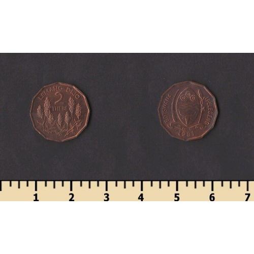 Ботсвана 2 тебе 1981