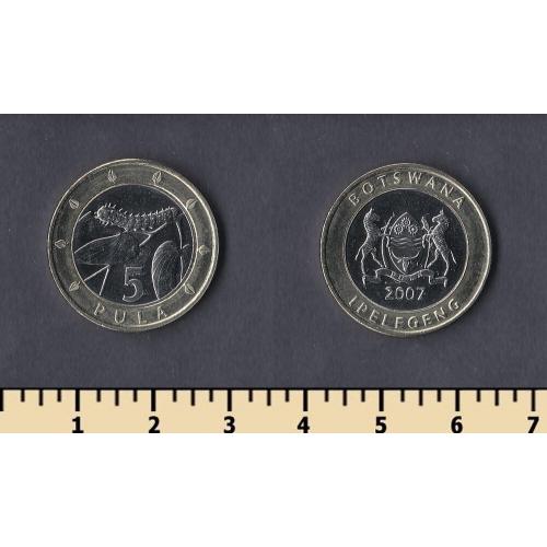 Ботсвана 5 пула 2007