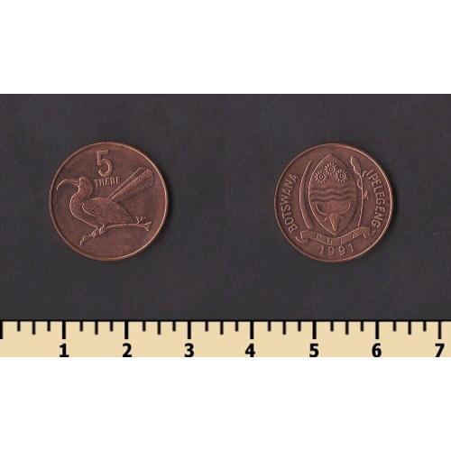 Ботсвана 5 тхебе 1991