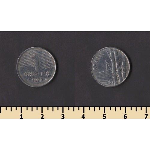 Бразилия 1 крузейро 1979