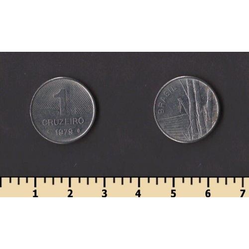 Бразилия 1 крузейро 1979
