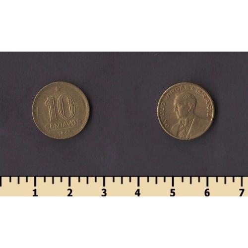 Бразилия 10 сентаво 1947