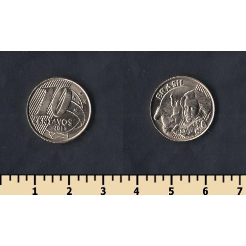Бразилия 10 сентаво 2016