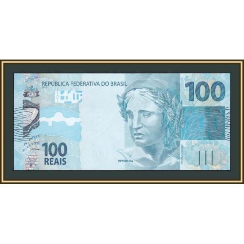 Бразилия 100 реалов 2010 (2019-2020) P-257 (257f) UNC