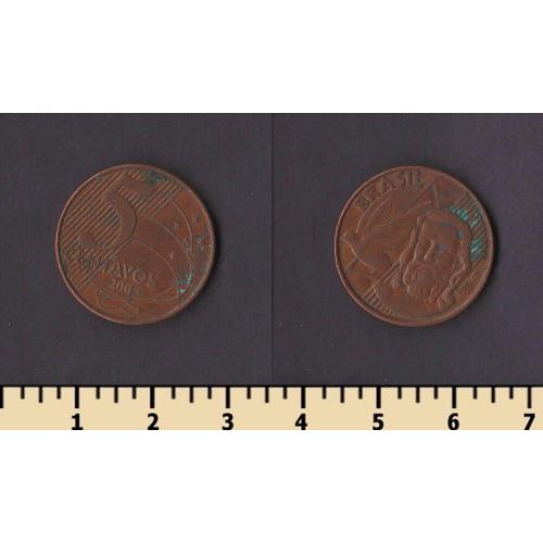 Бразилия 5 сентаво 2005