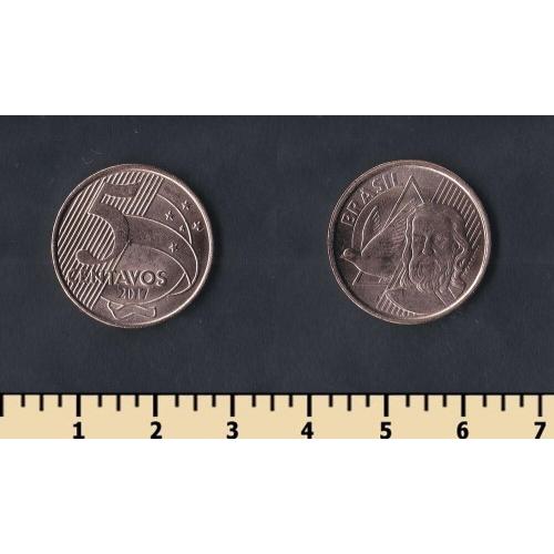 Бразилия 5 сентаво 2017