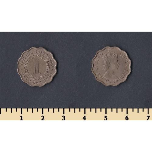 Британский Гондурас 1 цент 1961