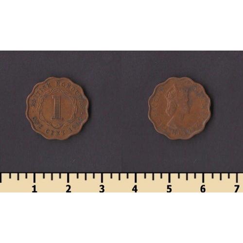 Британский Гондурас 1 цент 1965