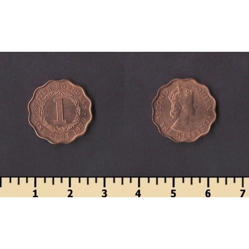 Британский Гондурас 1 цент 1970