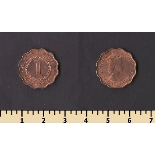 Британский Гондурас 1 цент 1970