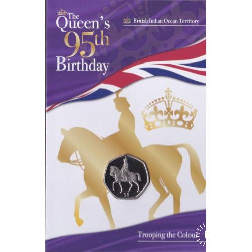 Британский Индийский океан 50 пенсов 2021