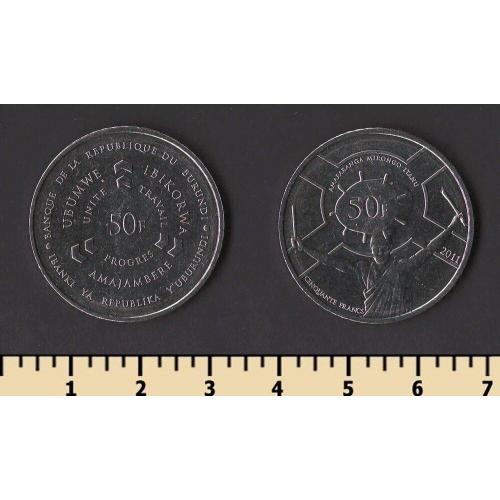Бурунди 50 франков 2011