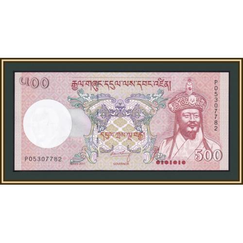 Бутан 500 нгултрумов 2011 P-33 (33b) UNC