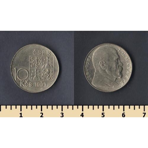 Чехословакия 10 крон 1993