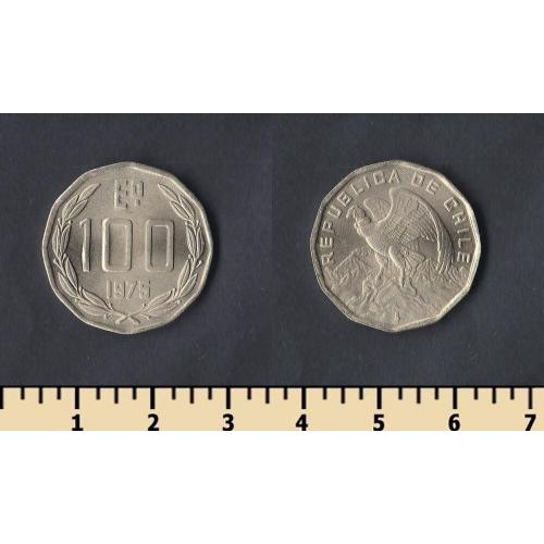 Чили 100 эскудо 1975