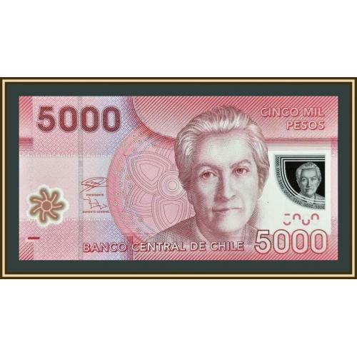 Чили 5000 песо 2021 P-163 (163h) UNC