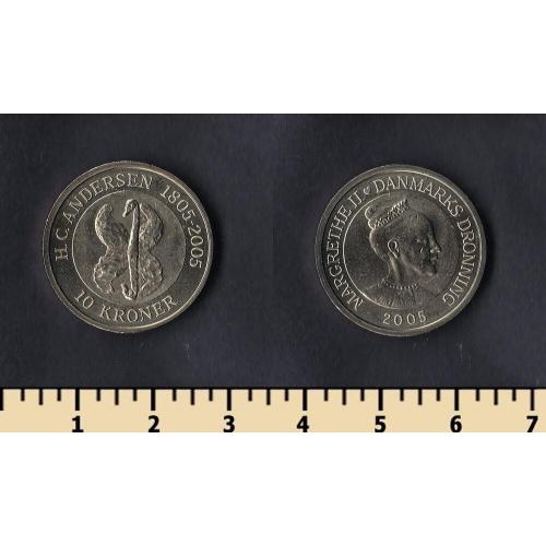 Дания 10 крон 2005