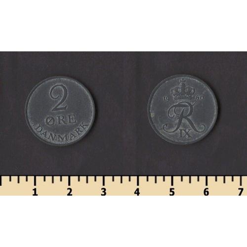 Дания 2 эре 1960