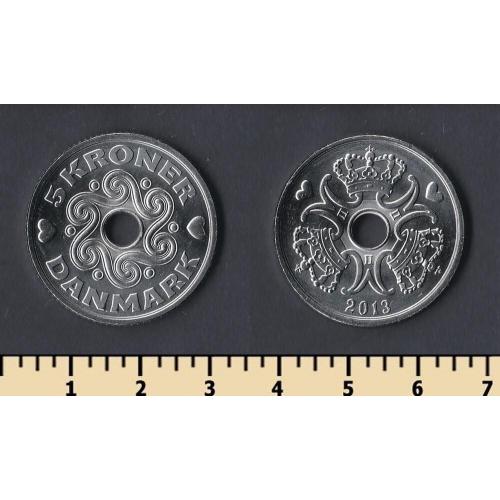 Дания 5 крон 2013
