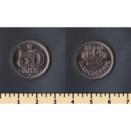 Дания 50 эре 2020