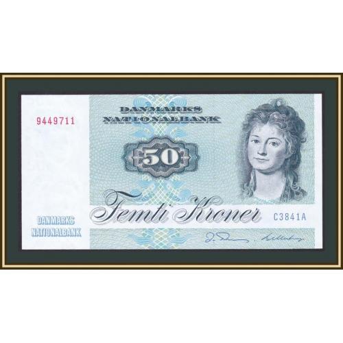 Дания 50 крон 1972 (1984) P-50 (50f.3) UNC