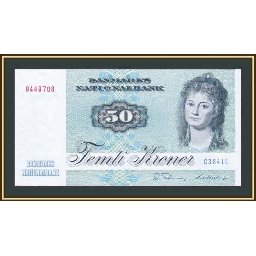 Дания 50 крон 1972 (1984) P-50 (50f.3) UNC