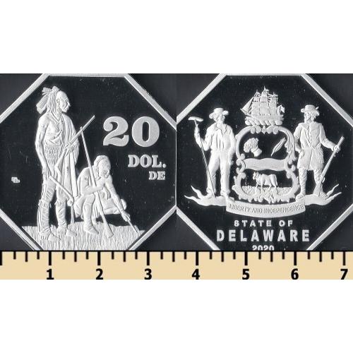 Делавэр 20 долларов 2020