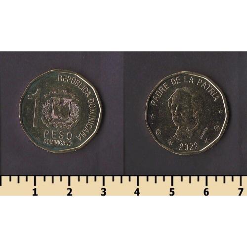 Доминиканская республика 1 песо 2020