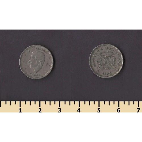 Доминиканская республика 10 сентаво 1983