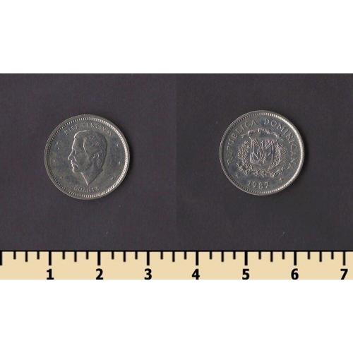 Доминиканская республика 10 сентаво 1987