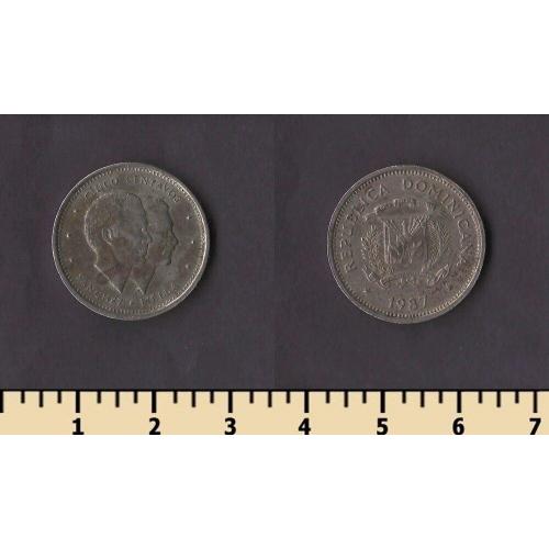 Доминиканская республика 5 сентаво 1987