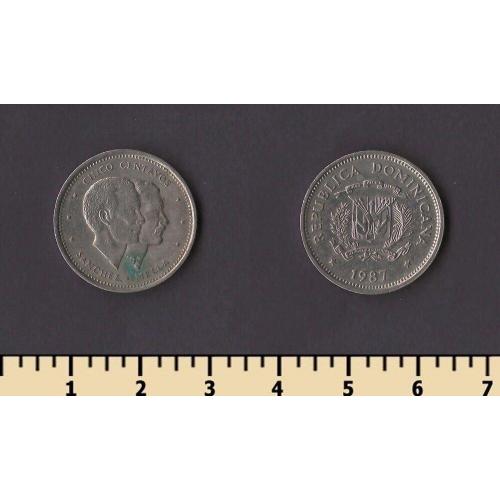 Доминиканская республика 5 сентаво 1987