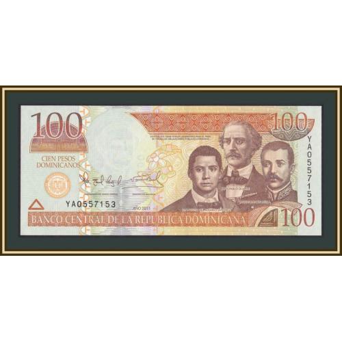 Доминиканская Республика (Доминикана) 100 песо 2011 P-184 (184a) UNC