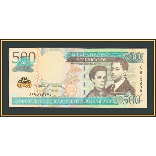 Доминиканская Республика (Доминикана) 500 песо 2011 P-186 (186a) UNC