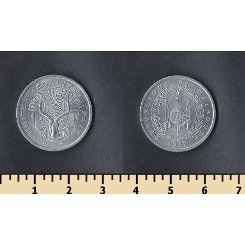 Джибути 1 франк 1977