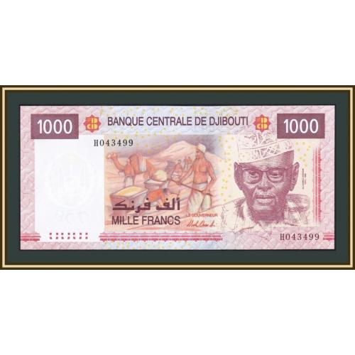 Джибути 1000 франков 2005 (2020) P-42 (42b) UNC
