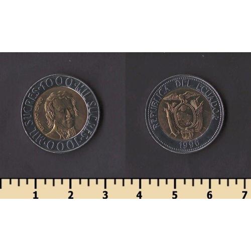 Эквадор 1000 сукре 1996