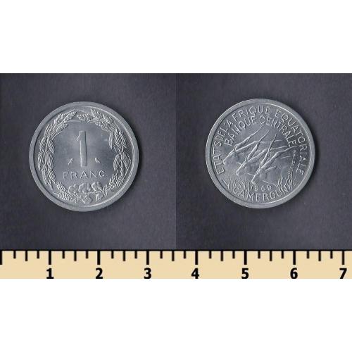 Экваториальные Африканские штаты - Камерун 1 франк 1969